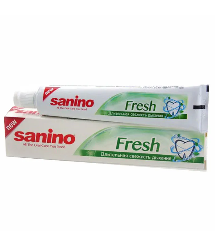 خمیر دندان سانینو مدل Fresh